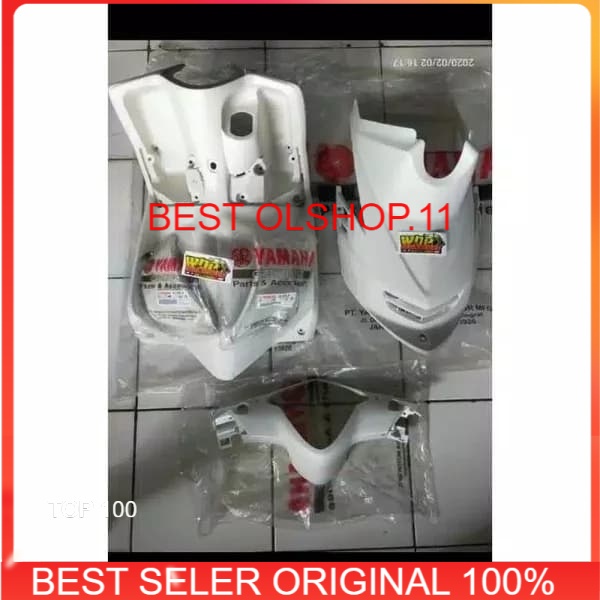 Cover dek yamaha Mio Soul original Putih