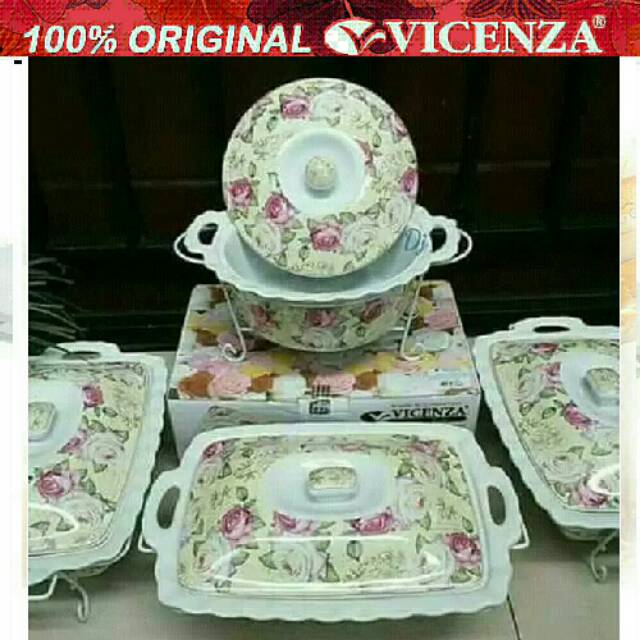 prasmanan vicenza 3 segi, 1 bulat