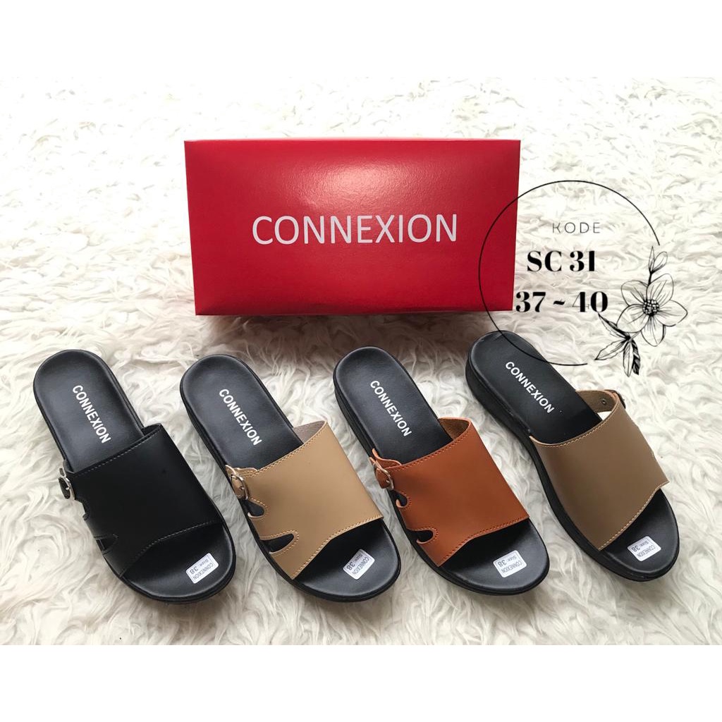 11.11 SALE : SC31 Sandal  WEDGES/ SANDAL WANITA/ SANDAL SLOP PEREMPUAN