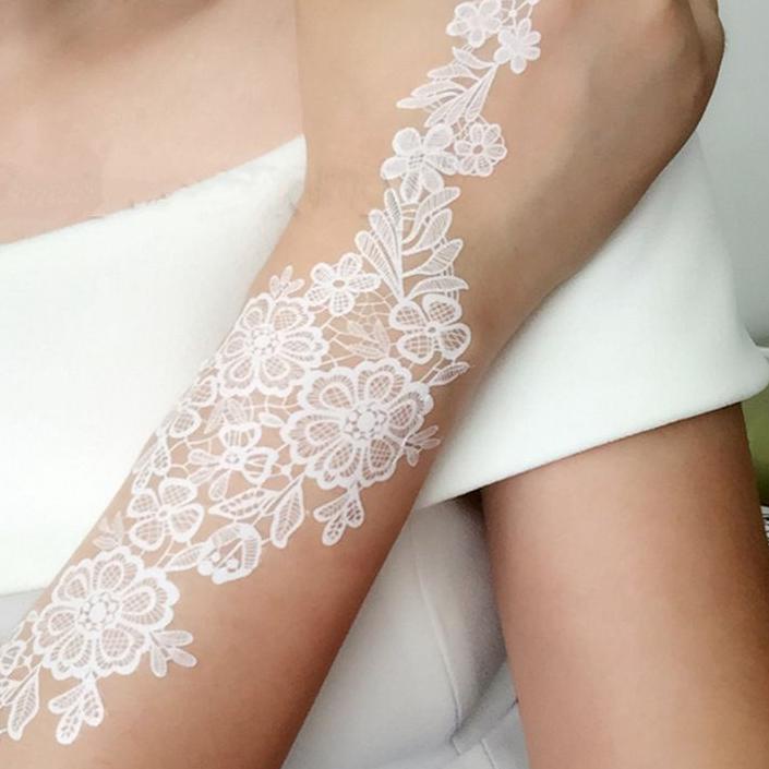 ✅Khusus Henna tangan warna putih untuk pengantin wanita banyak variasi | TRENDING | TERBARU LAGI |