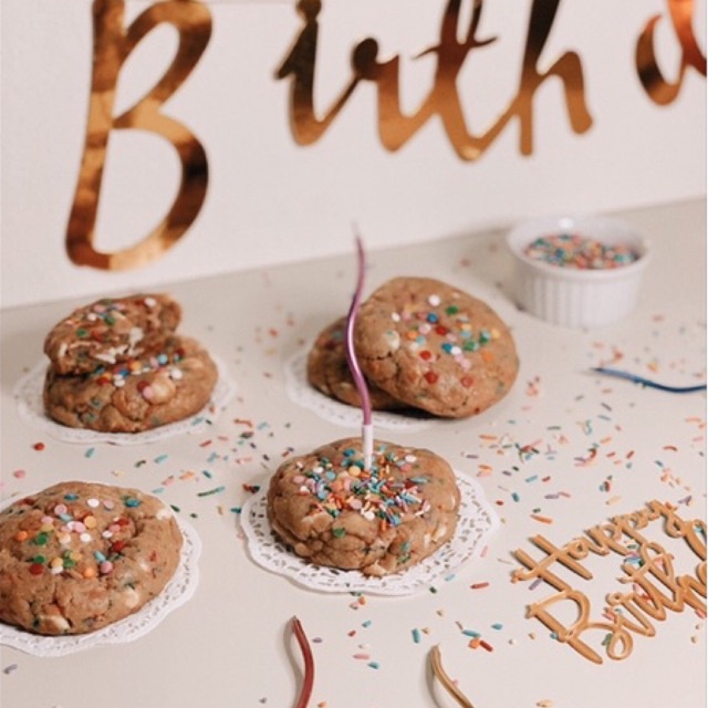 

Birthday Cake Cookies