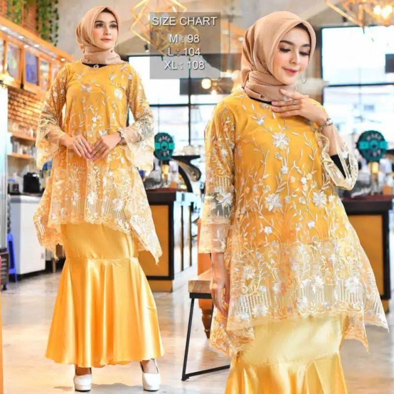 SETELAN KEBAYA ORIGINAL/KEBAYA PESTA/KEBAYA CANDANI/BY PB