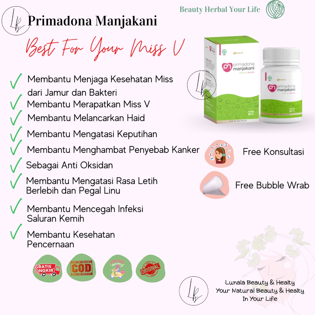 Primadona Manjakani Perapat Vagina Pelancar Haid Keputihan Ratus Pewangi Miss V Aman Bpom Berkualita
