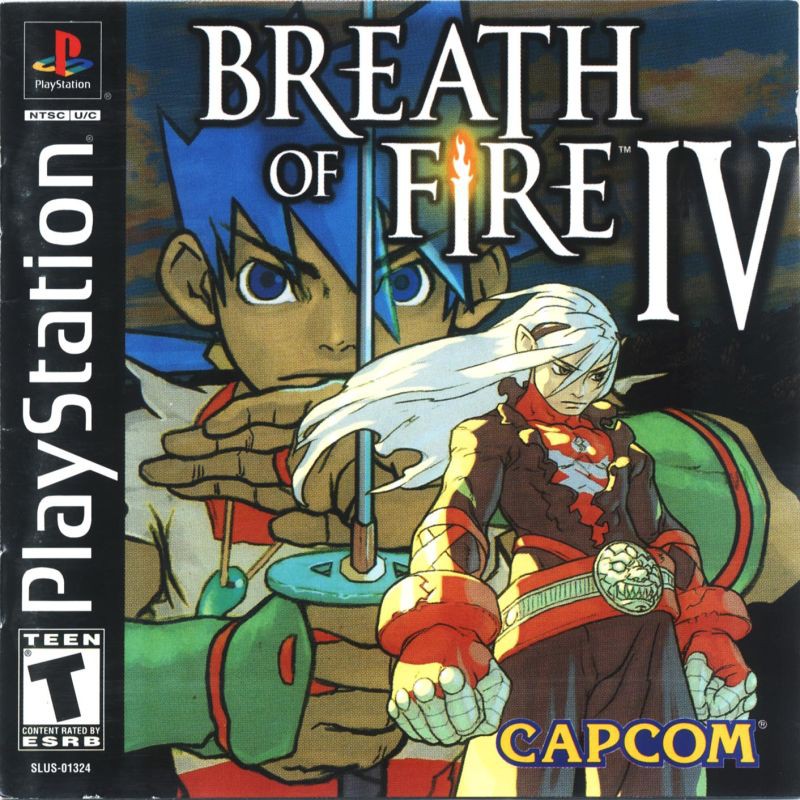 CD Kaset Game PSX PS1 Breath Of Fire IV