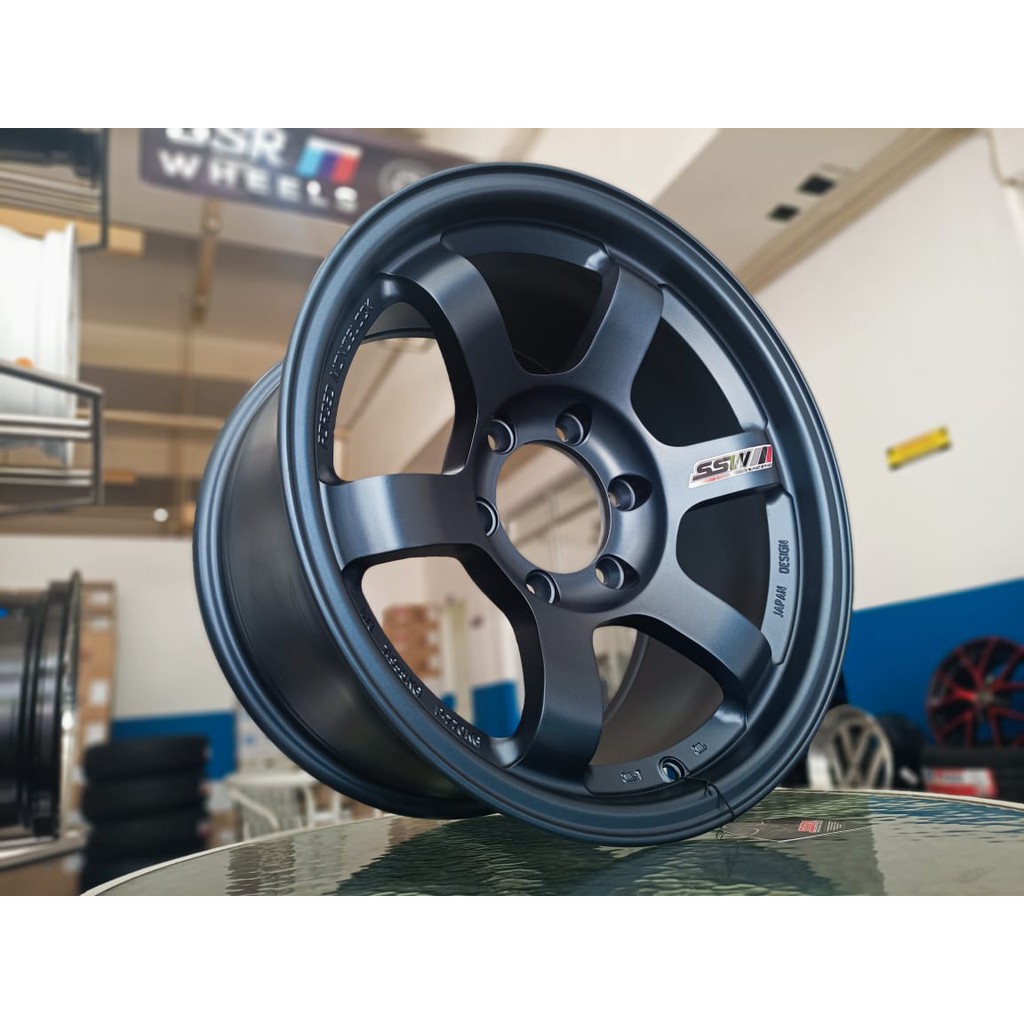 Velg Mobil SSW TE37 S202 Ring 17X9.0 Pcd 6X139.7 ET.20 BUGM