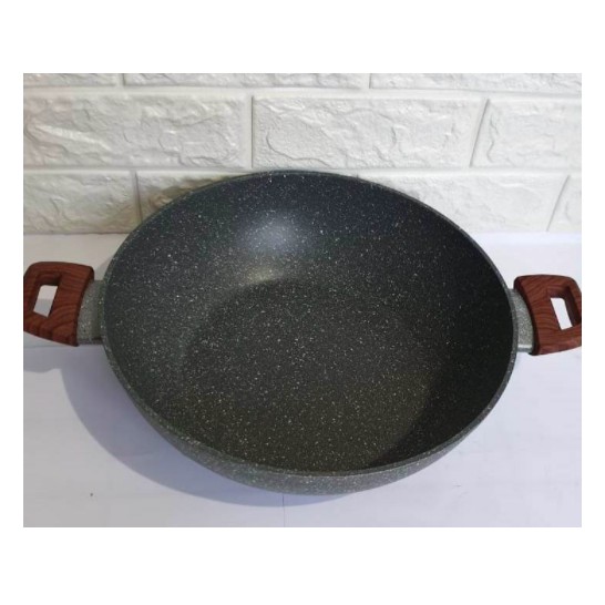 CYPRUZ KI-0645 Kuali 30 cm Marble Granit - Original