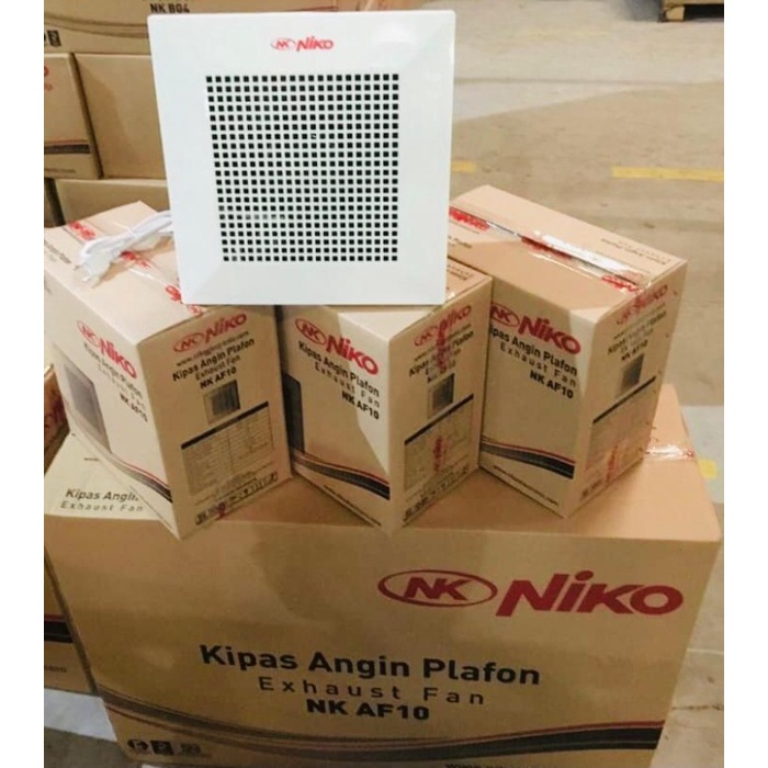 Niko NK-AF10 Exhaust Fan 10 inch Exhaust Plafon Terbaru Murah