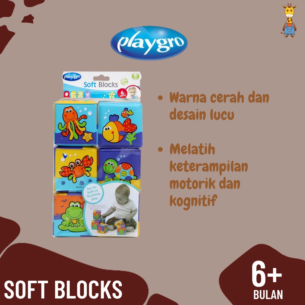 Playgro Soft Blocks