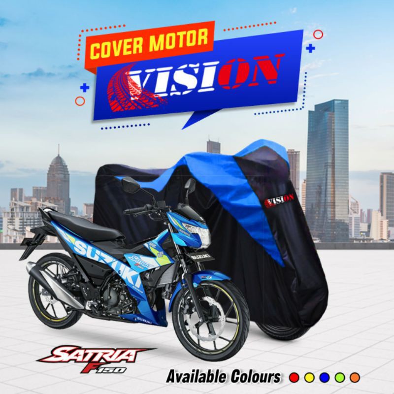 Cover Motor Satria FU Sarung Motor Satria Fu Pelindung Motor Satria Mantel Motor Satria Suzuki Satria Selimut Motor Waterproof