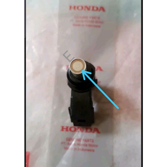 injektor injeksi hole6 original honda fi new revo fit x 110 blade supra x 125 5DD kode E asli ori