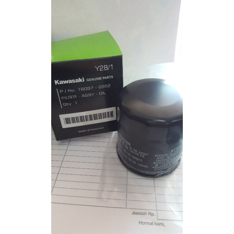 filter oli ninja 250fi