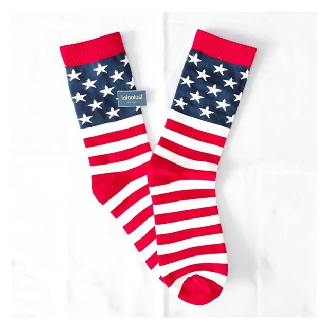 kaos kaki bendera amerika kaoskaki terlaris