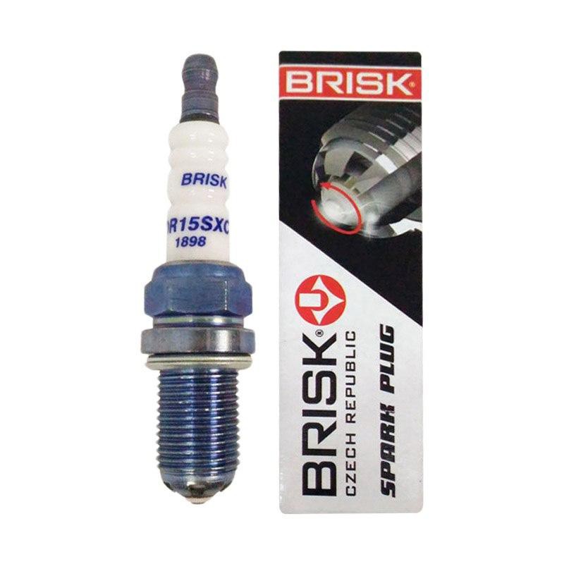 Diskon BRISK Premium Evo DR15SXC Busi Mobil for Honda CRV 2000 2400 Busi