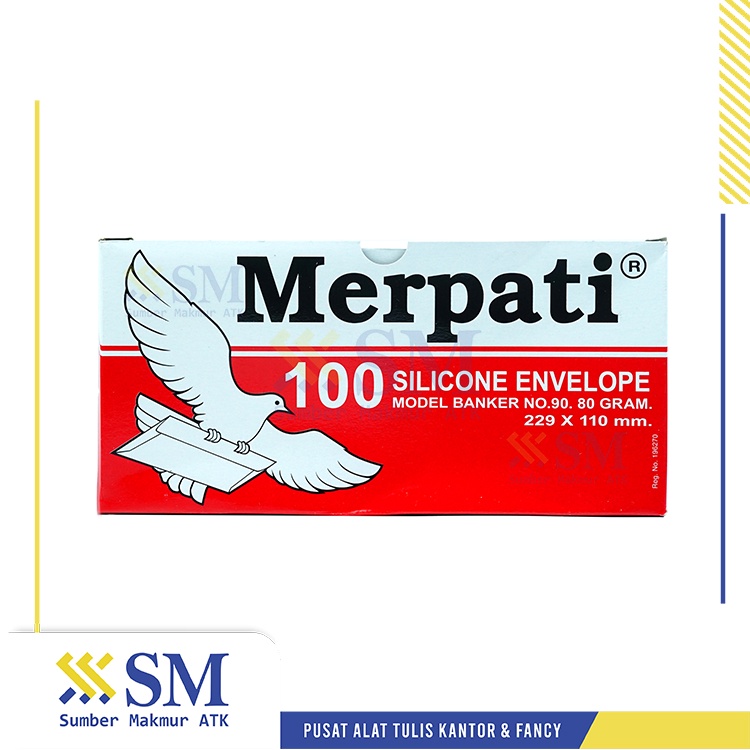 

AMPLOP MERPATI NO.90 80 GSM SILICONE
