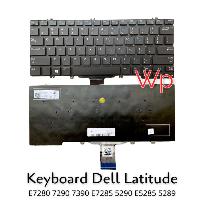 Keyboard Laptop Dell Latitude E7280 7290 7390 E7285 5290 E5285 5289