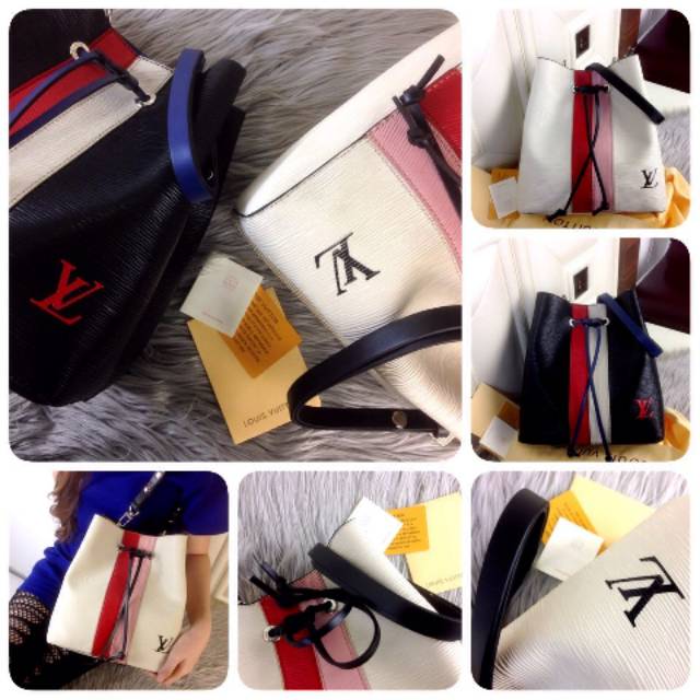 #5216 New Arrival LOUIS VUITTON Neo Noe Epi Leather Stripes Edition 
"Spring Summer 2018"