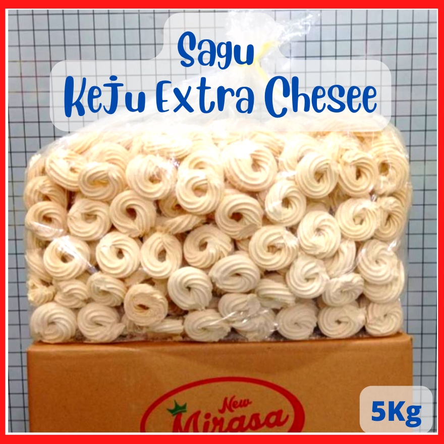 

Makanan Ringan Cemilan Kue Kering Sagu Keju Extra Chesee 5Kg Bahan Premium Enak Lezat Manis Gurih Disukai Anak-anak dan Orang Dewasa