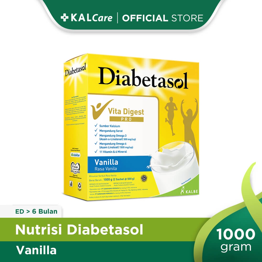 

Diabetasol Vanilla 1000gr