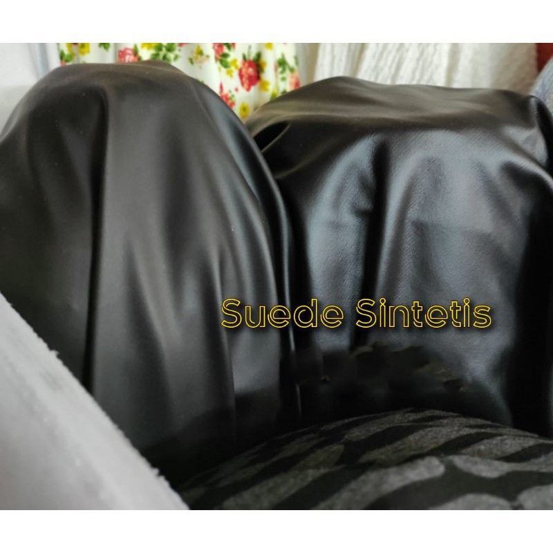 Kain Suede Sintetis ~ Bahan Kulit Sintetis