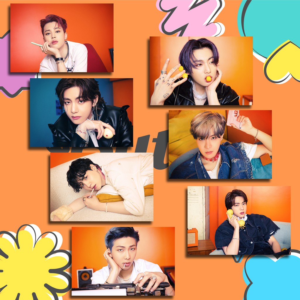 POSTER BTS BUTTER CONCEPT PHOTO v.1