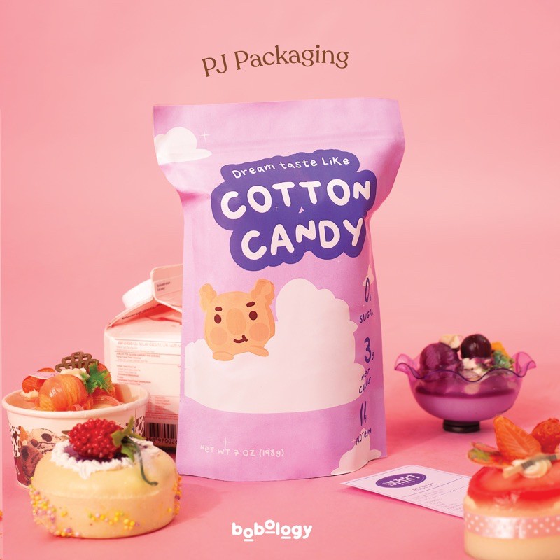 Cotton Candy Pyjamas (Long Pants) – BOBOLOGY (Piyama PJ Baju Tidur Baju Rumah Kaos Anak)
