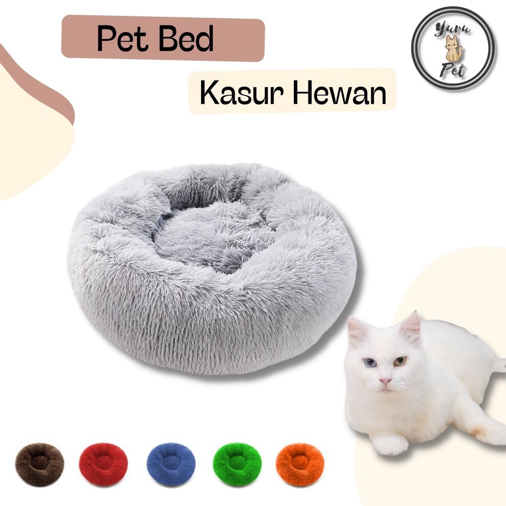 Tempat Tidur Kucing Bulu Rasfur Dijamin Kucing Betah