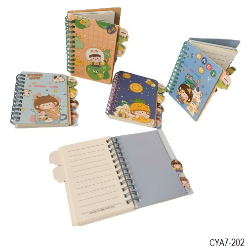

Diary Notebook Spiral Indeks Love XQ95k-484 & Girl Waiting To Meet You CYA7-202 - Notebook Lucu