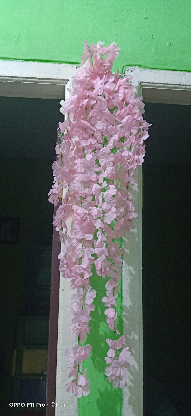 Daun Rambat Asmara Pink Home Dekorasi Shabby