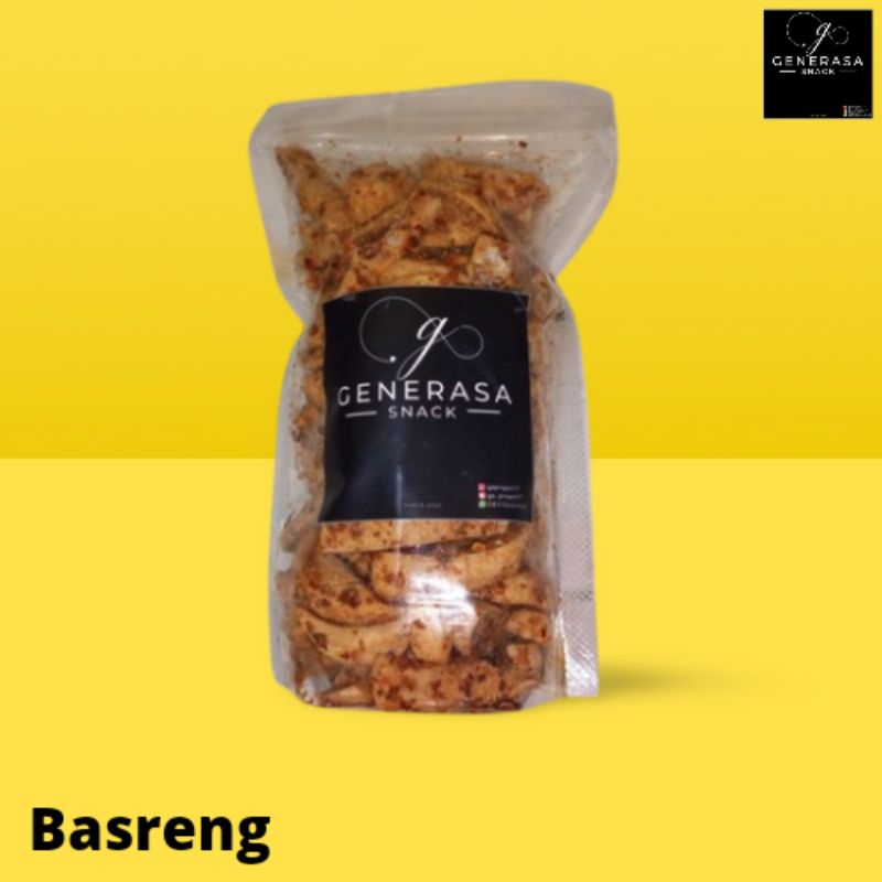 

Basreng Pedas viral 200gr /Cemilan viral basreng kriuk/ Basreng sultan