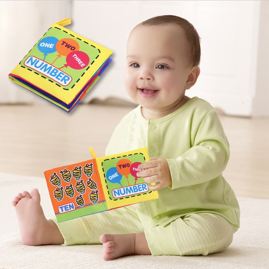 Baby/Kids Soft Cloth Book - Number Theme