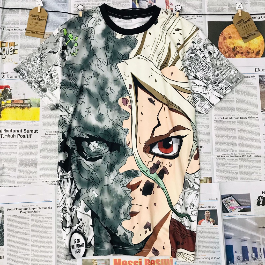 Tshirt Senku The Dr Stone Fullprint