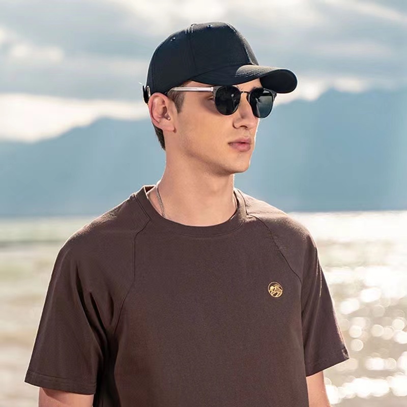 Topi Baseball Hitam Casual Sport Polos Nyaman Digunakan Untuk Pria Dan Wanita Import