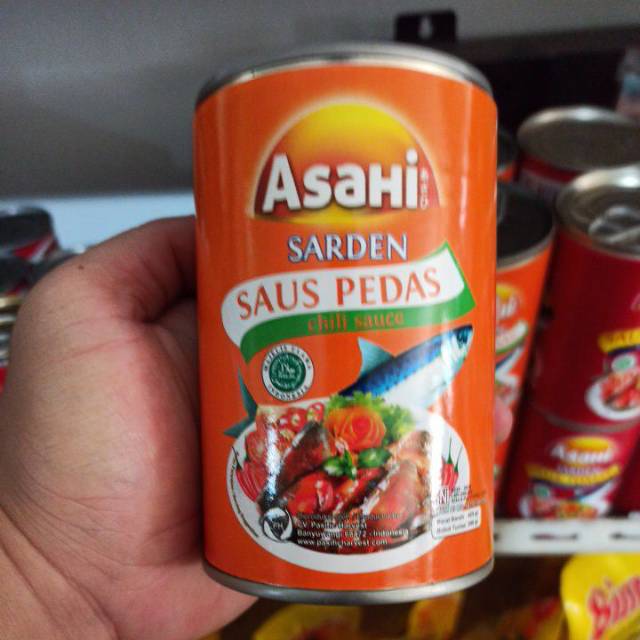 

Asahi sarden saus pedas