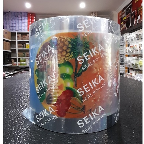 Plastik Cup Sealer Seika Motif