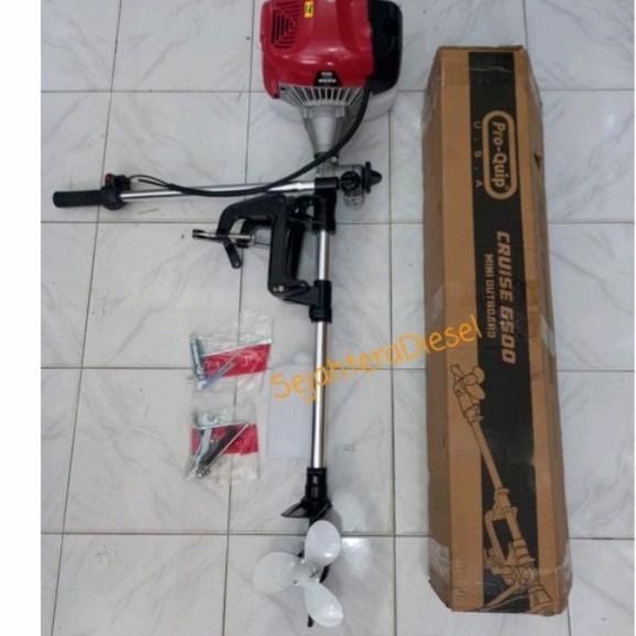 Mesin Tempel Perahu Kapal Cruise 6500 Mini Outboard Pro-Quip