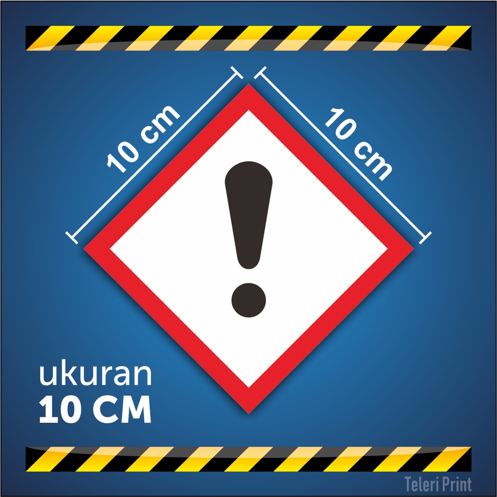 

Stiker Material B3 IRITASI ukuran 10 cm