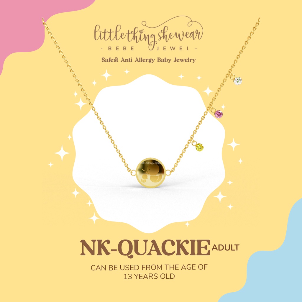 Kalung Dewasa NK-QUACKIE 3,82gr - THE ANIMALS SERIES