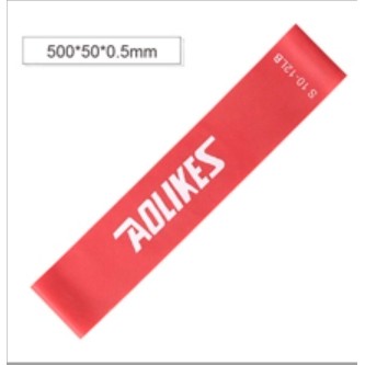 [1 PCS] Resistance Band Loop for Booty & Arm Workouts Gym Fitness Yoga Pilates-RED 10-12 LB