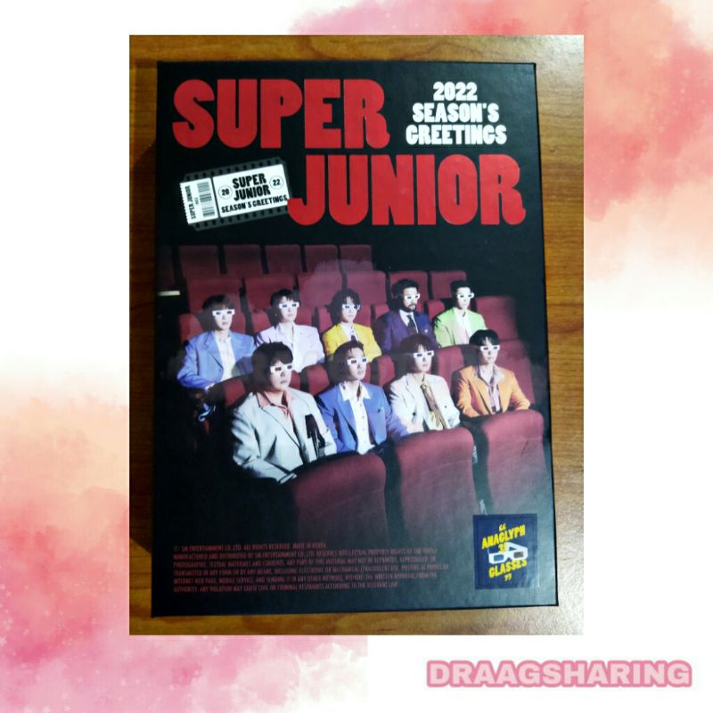 [READY STOCK] SUPER JUNIOR SEASON GREETING 2022 BENEFIT ALADIN