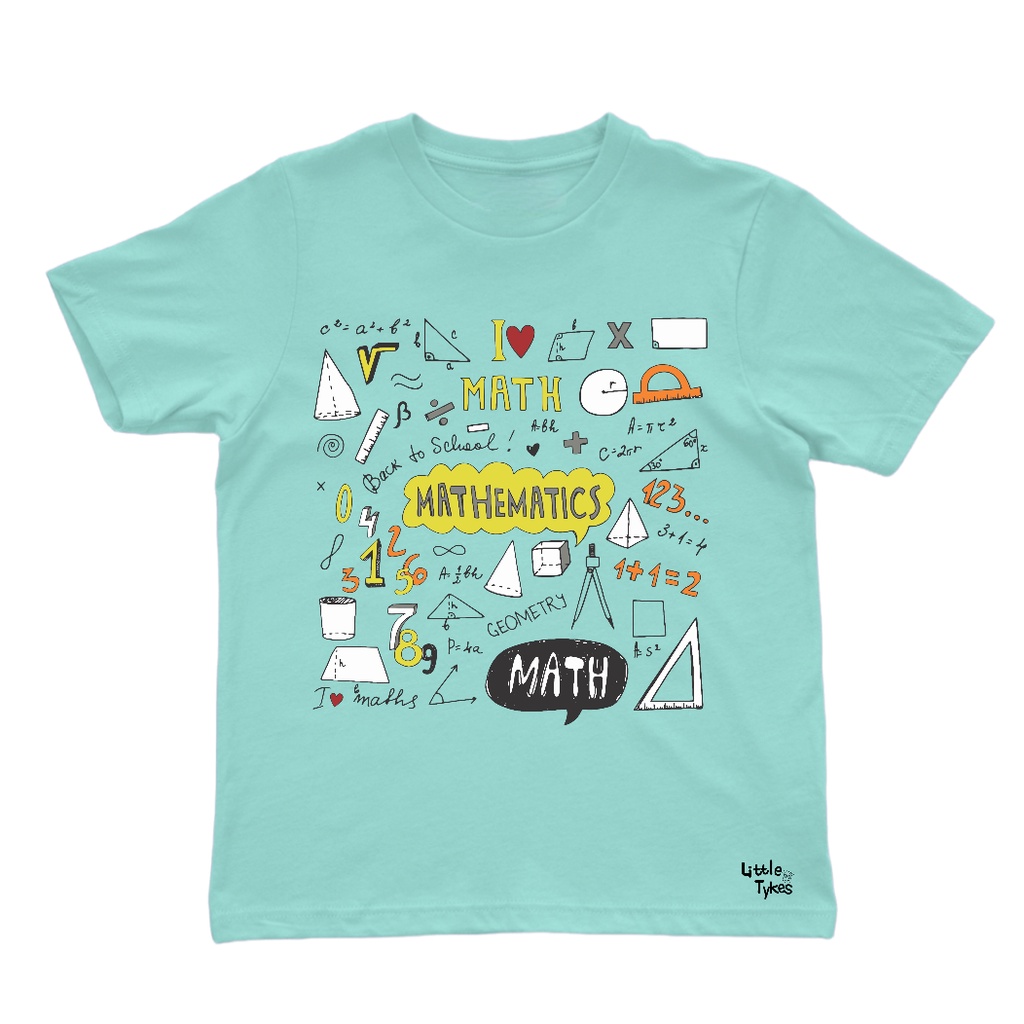 LittleTykes - Kaos anak cowok 2 - 8th - I love Math