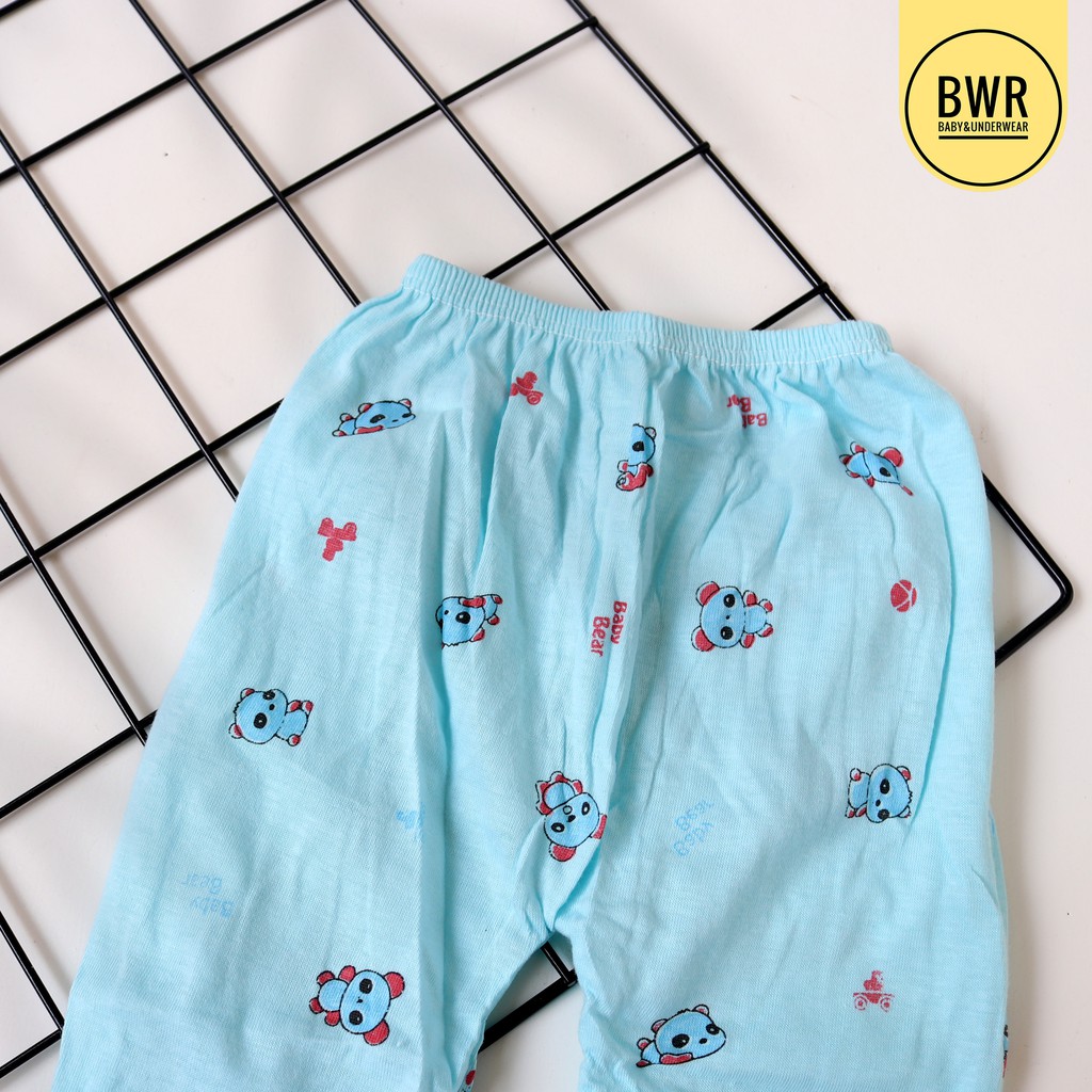 [ 6pc ] Celana Panjang Anak Sunjoly WARNA TUTUP KAKI  [ II B13 ] Celana Bayi New Born - Bwr