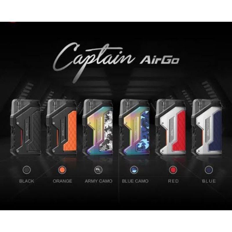 VAPOR VAPE IJOY CAPTAIN AIRGO 15W AUTHENTIC PRODUK SIAP NGEBUL