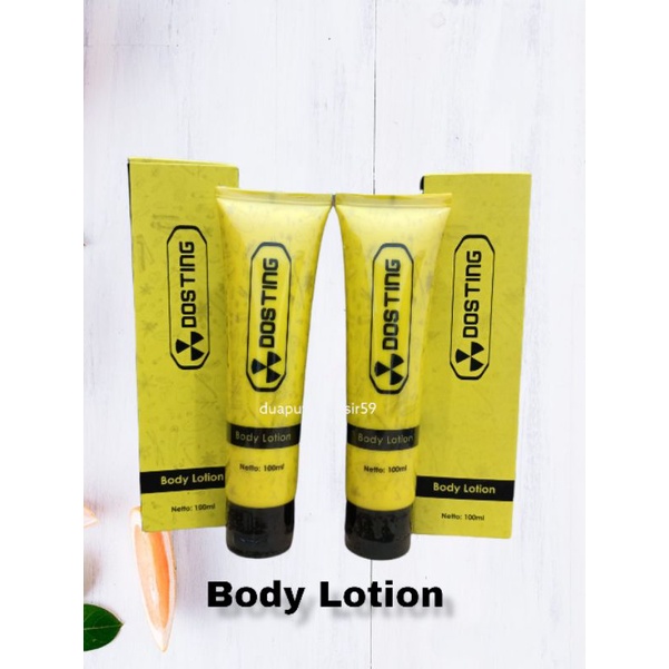 Lotion Dosting Original / Dosting Body Lotion Bpom / Dosting Body Lotion Pemutih