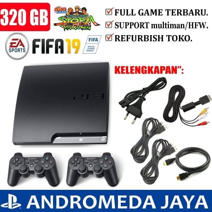 PS3 PS 3 SONY Playstation3 slim OFW 320 GB FULL GAME