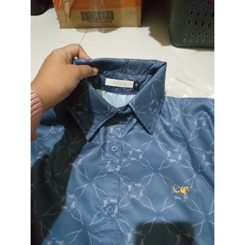 NEW My lady Kemeja Monogram