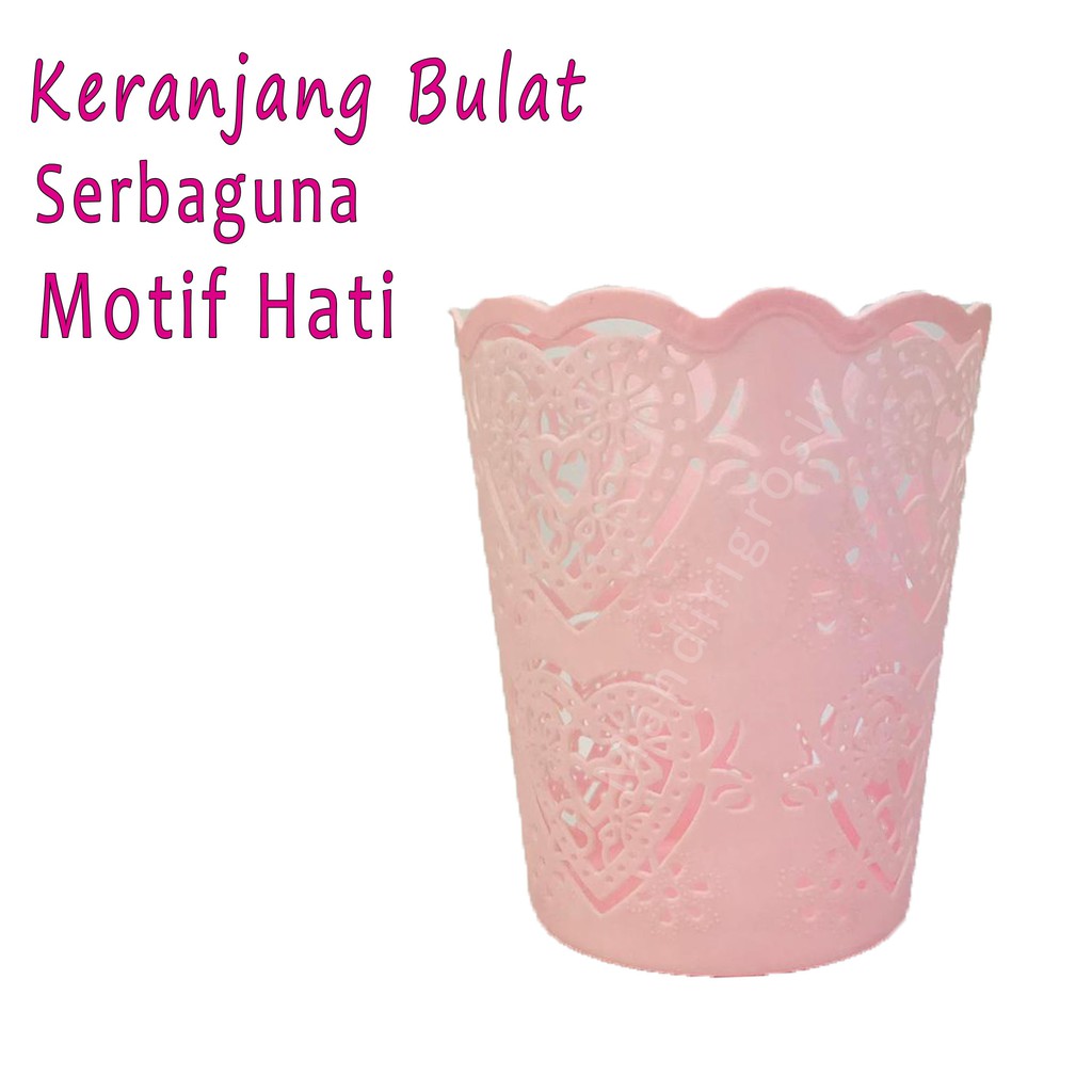 KERANJANG BULAT  * KERANJANG SERBAGUNA * MOTIF