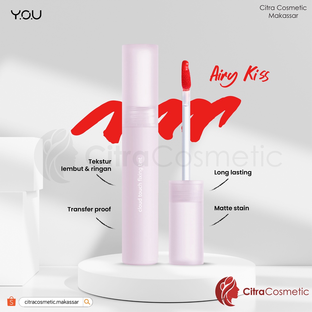 You Cloud Touch Fixing Lip Tint Series