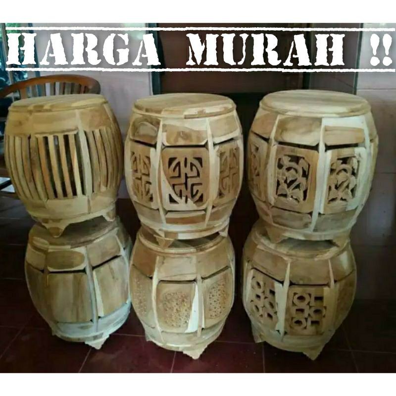 Kursi kendang / kursi pelaminan.