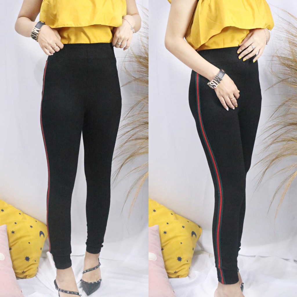 HOPYLOVY - Legging Wanita Dewasa Import List GC