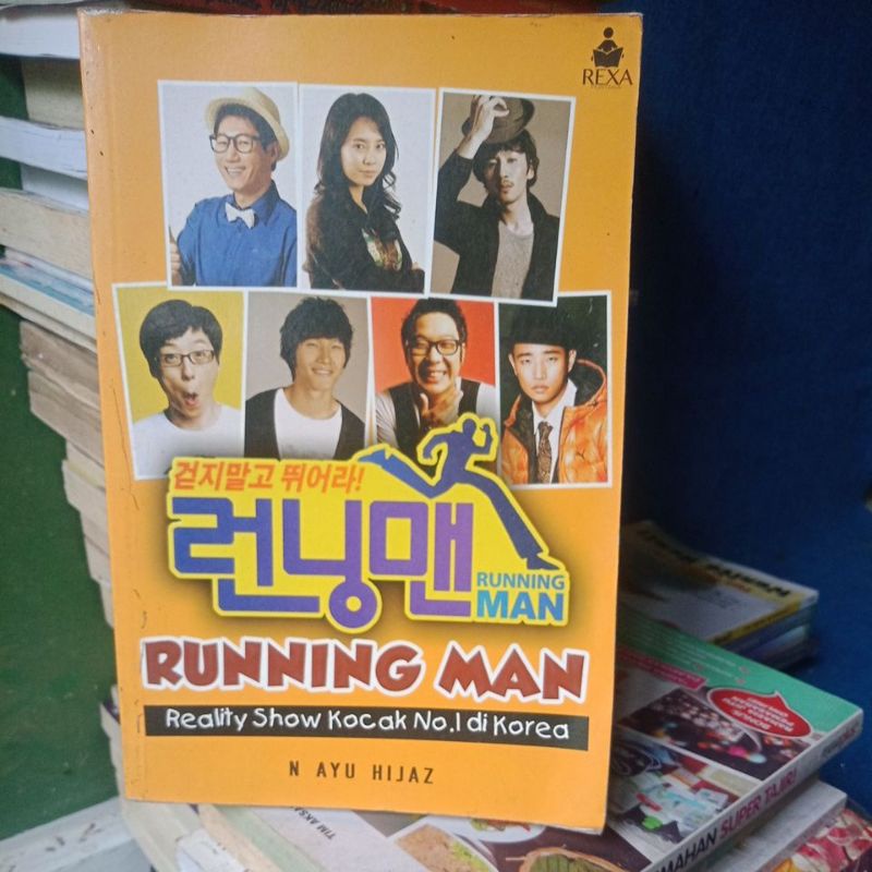 Buku Novel: Running Man Reality Show Kocak No 1 di Korea